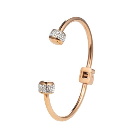 EYE CANDY LOS ANGELES Maya Cuff Bracelet WITH CRYSTALS - Picture 1 of 5